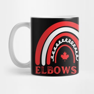 Elbows-Up Mug